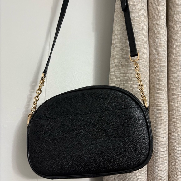 Michael Kors Black and Gold Crossbody Bag - Picture 7 of 9